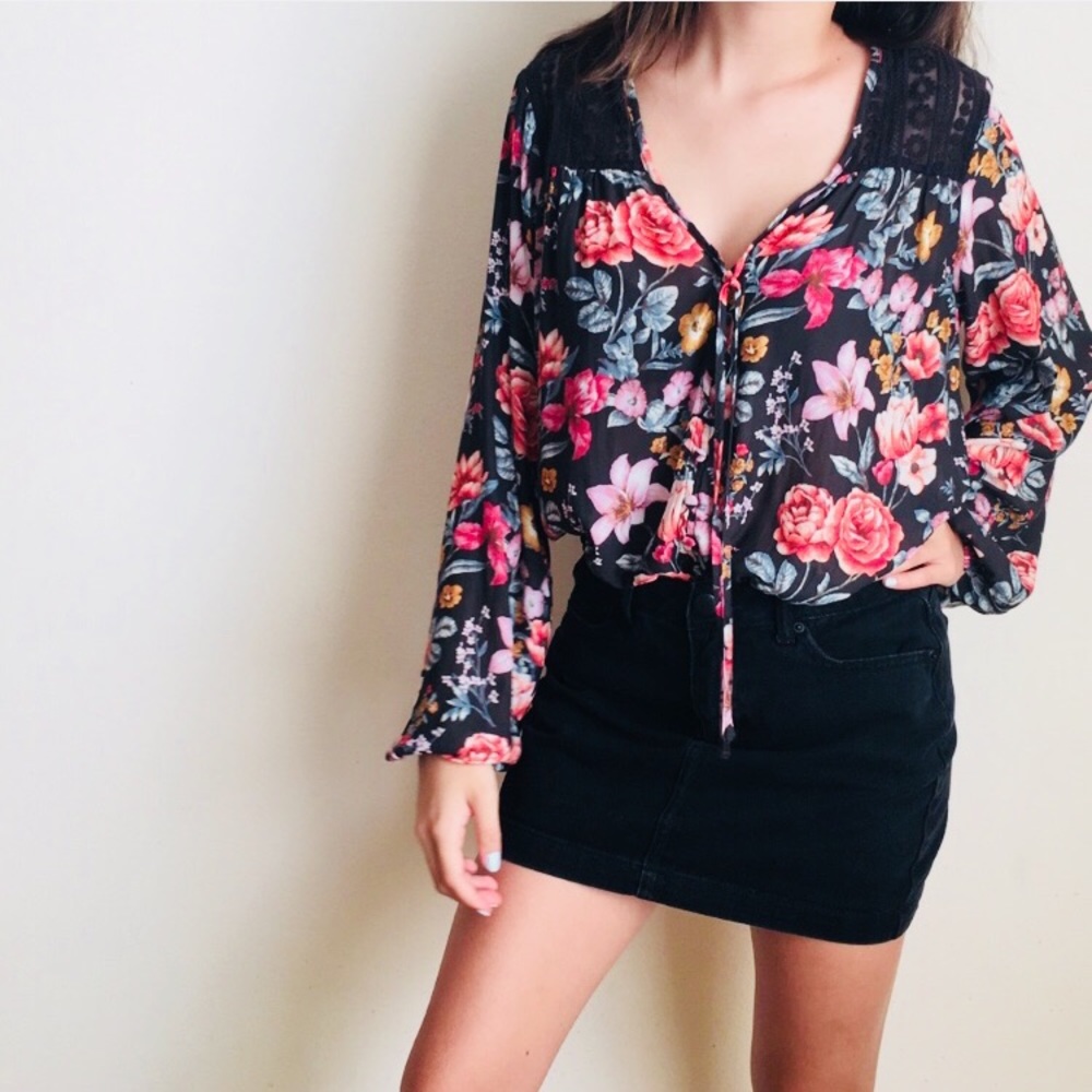 Floral blouse